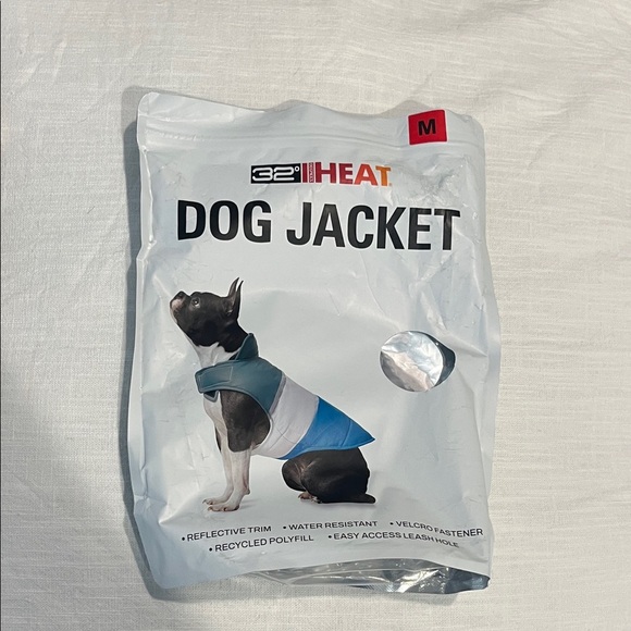 32 Degrees Other - 32 Degrees Heat Blue and White Dog Jacket